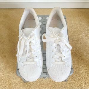 Kids Adidas Original Superstar Sneakers - White